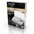 Adler AD 3161 kitchen scale White Rectangle Electronic personal scale Adler AD 3161 kitchen scale White Rectangle Electronic personal scale