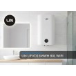 Electric water heater LIN LIFVD1SMWH WI-FI 80L SMART white