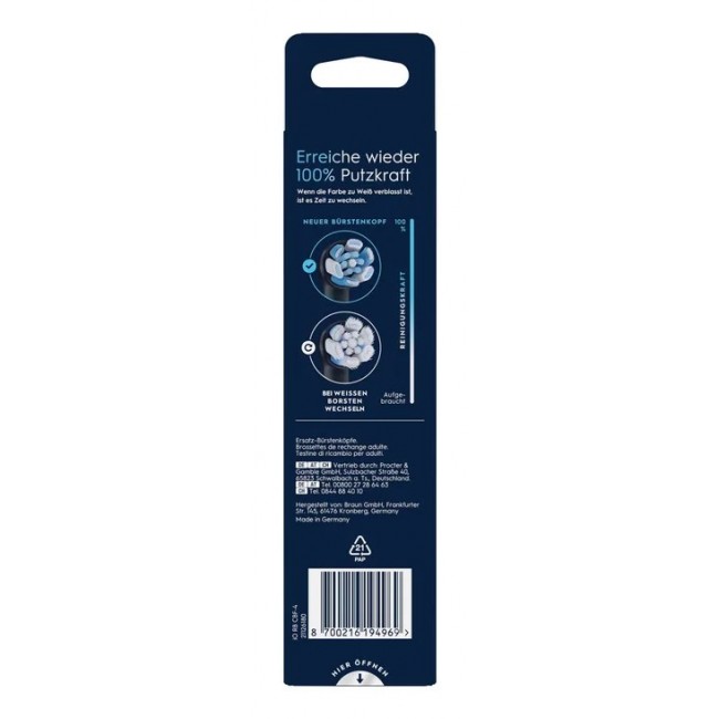 Oral-B iO Ultimative Reinigung 4 pc(s) Black