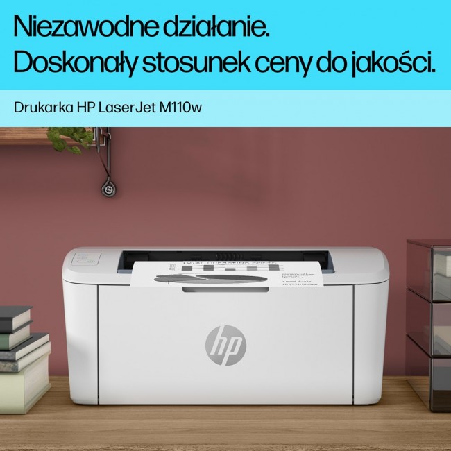 HP LaserJet M110w Wireless Black and white Printer