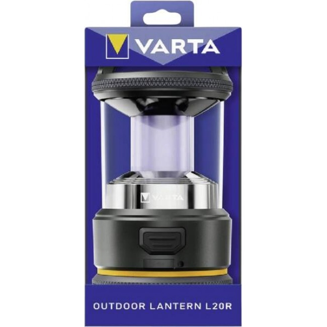 Varta L20R lantern LED Black