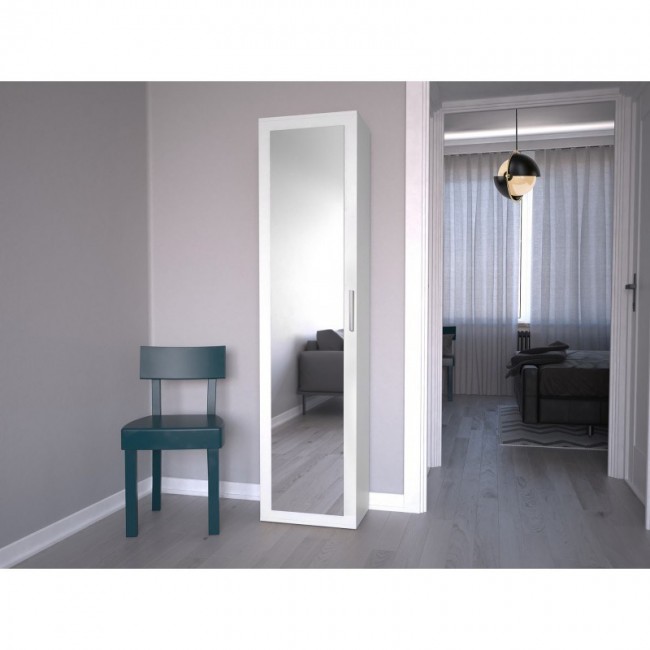Topeshop DUO SZAFKA BIEL bedroom wardrobe/closet 2 shelves 1 door(s) White Topeshop DUO SZAFKA BIEL bedroom wardrobe/closet 2 shelves 1 door(s) White