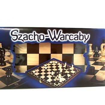 Chess and checkers 36cm. MAGIERA