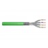 Installation cable DIGITUS cat.8.2, S/FTP, Dca, AWG 22/1, LSOH, 100m, green
