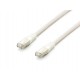 Equip Cat.6A Platinum S/FTP Patch Cable, White, 10.0m , 5pcs/set