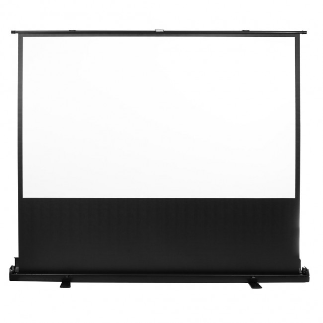 Maclean MC-964 portable projection screen, compact, floor, 100