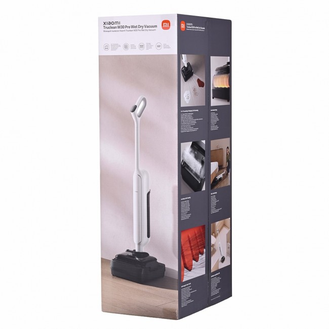 Xiaomi Truclean W30 Pro Wet Dry Vacuum 3-in-1 Cordless Vacuum Cleaner Dry and Wet Bagless 300 W 2.5 Ah Black, White