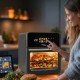 GreenBlue AIR FRYER Oil-Free Air Fryer, 1800W, 10L capacity, 8 programs, accessories, timer, GB950