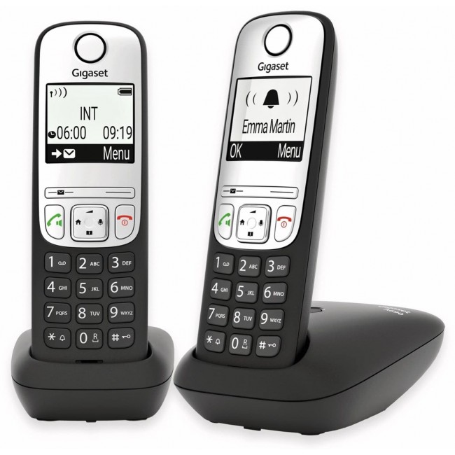 DECT cordless phone Gigaset A690 Duo black DECT cordless phone Gigaset A690 Duo black