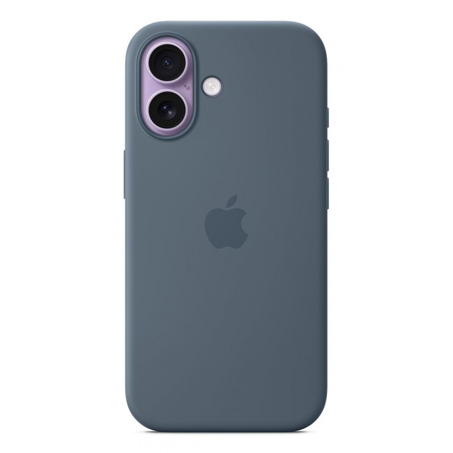 Apple iPhone 17 Silicone Case with MagSafe Anchor Blue