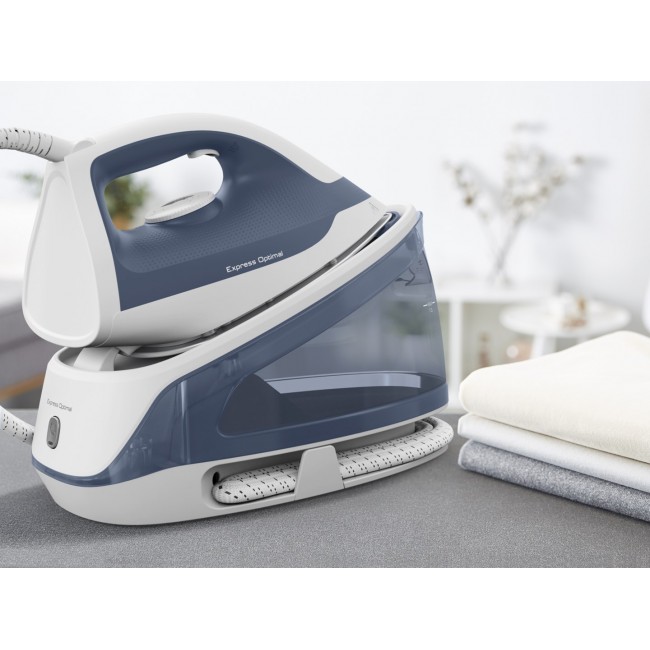 Tefal Express Optimal SV4110 2200 W 1.2 L Ceramic Express Glide Blue, White