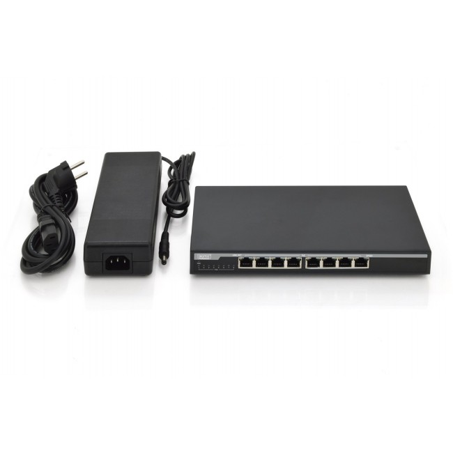 Digitus 8-Port Gigabit Networkswitch,Desktop , unmanaged