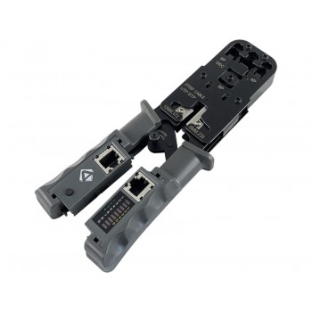 Zaciskarka 4P6P8P z testerem sieci LAN ALANTEC