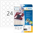 HERMA Security labels A4 40 mm round white extra strong adhesion film matt 600 pcs. HERMA Security labels A4 40 mm round white extra strong adhesion film matt 600 pcs.