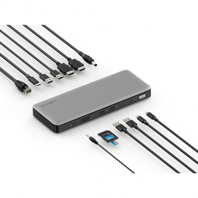 Kensington SD5760T Thunderbolt 4 Dual 4K Docking Station with 96W Power Delivery Kensington SD5760T Thunderbolt 4 Dual 4K Docking Station with 96W Power Delivery