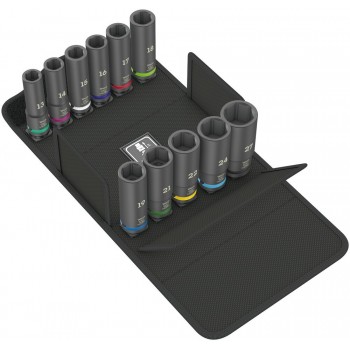 Wera 05004841001 impact socket Impact socket set Black