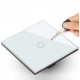Touch-sensitive light switch MACLEAN Energy MCE702W single, glass, with round button White