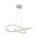 Pendant luminaire V-TAC VT-7799 20W LED IP20 3000K 2540lm (SKU 8013) White Pendant luminaire V-TAC VT-7799 20W LED IP20 3000K 2540lm (SKU 8013) White