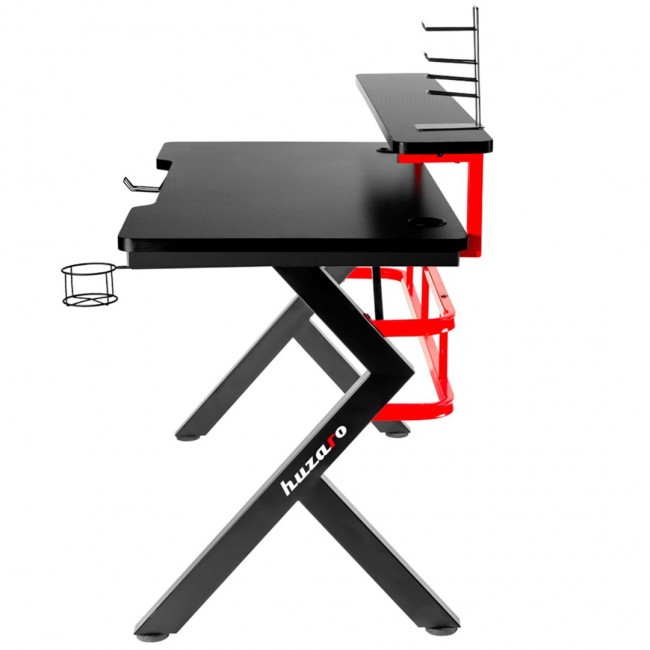 Huzaro Hero 5.0 computer desk Black, Red Huzaro Hero 5.0 computer desk Black, Red