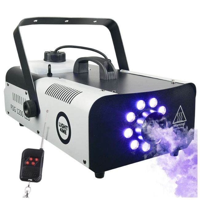 LIGHT4ME FOG 1200 LED Fog Smoke Generator Remote Control LIGHT4ME FOG 1200 LED Fog Smoke Generator Remote Control