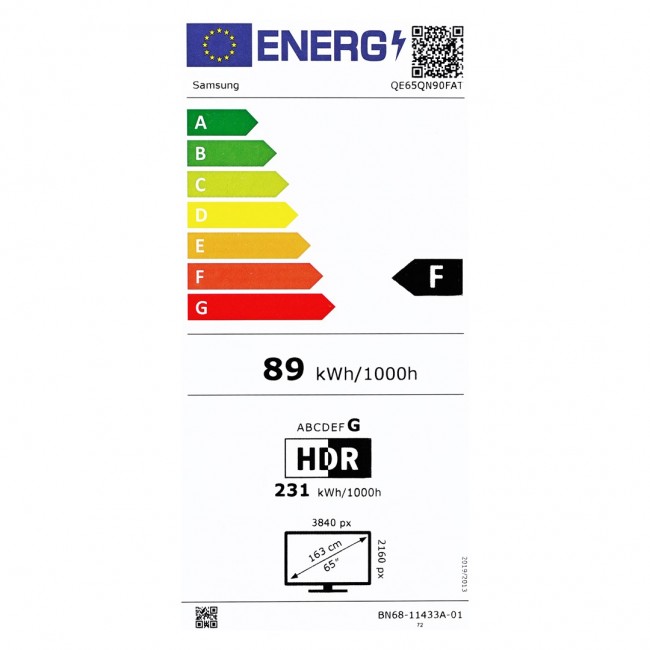 Samsung QN90F QE65QN90FAT 165.1 cm (65 Samsung QN90F QE65QN90FAT 165.1 cm (65
