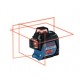 Bosch GLL 3-80 Professional Line level 30 m 630 - 650 nm ( 10 mW) Bosch GLL 3-80 Professional Line level 30 m 630 - 650 nm ( 10 mW)