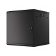 Lanberg WF01-6612-00B rack cabinet 12U Wall mounted rack Black