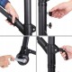 Extralink BLACK FOREST PARASOL OGRODOWY NA WYSIEGNIKU 3M DUZY BEZOWY L-0713