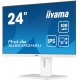 iiyama 24 IPS technology panel with 150mm height adjustable stand and 100Hz refresh rate