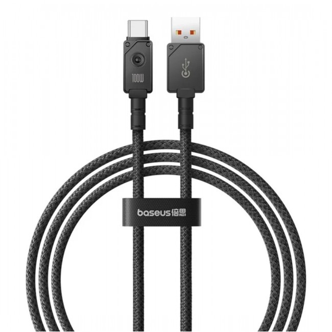 Baseus Unbreakable USB cable 1 m USB A USB C Black Baseus Unbreakable USB cable 1 m USB A USB C Black