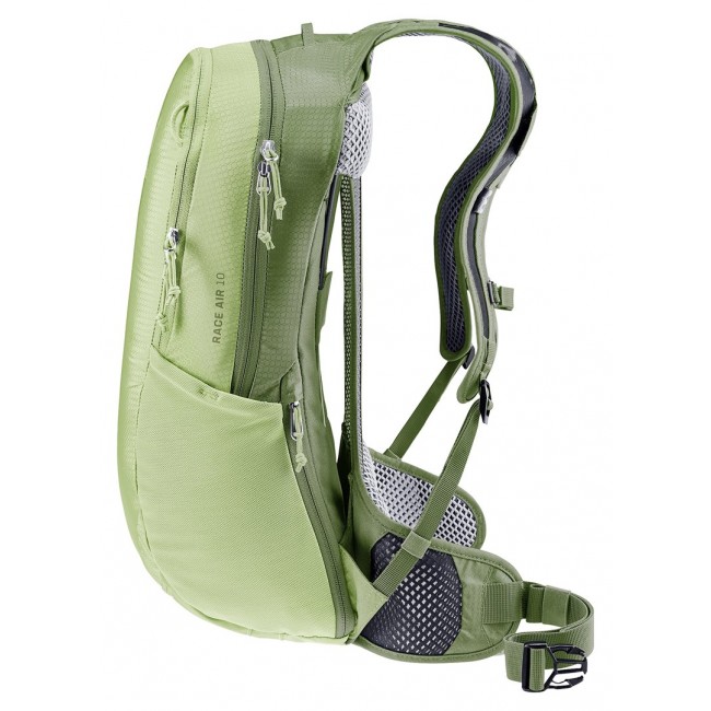 Bicycle backpack - Deuter Race Air 10 (Mineral/Grove)
