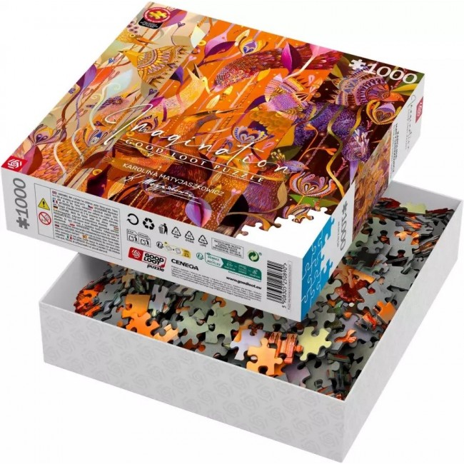 Puzzle Good Loot Imagination - Karolina Matyjaszkowicz: In the Bird Thicket - A Triptych 1000 pc(s) Puzzle Good Loot Imagination - Karolina Matyjaszkowicz: In the Bird Thicket - A Triptych 1000 pc(s)
