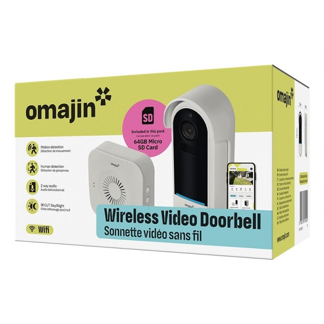 omajin by Netatmo OVD-01-EU doorbell chime Black, White