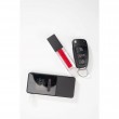 AlcoAlert Smart Electrochemical breathalyzer, black
