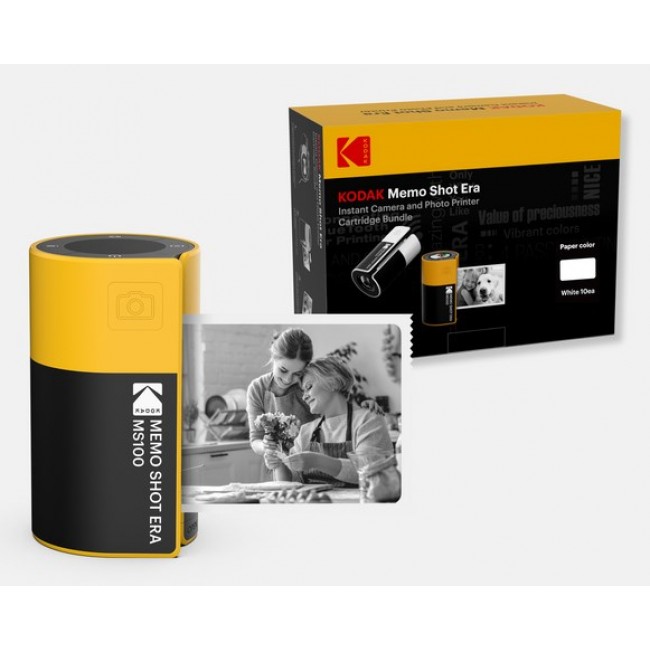 Kodak MemoShot Era MS100 68.58 x 45.72 mm Black, Yellow