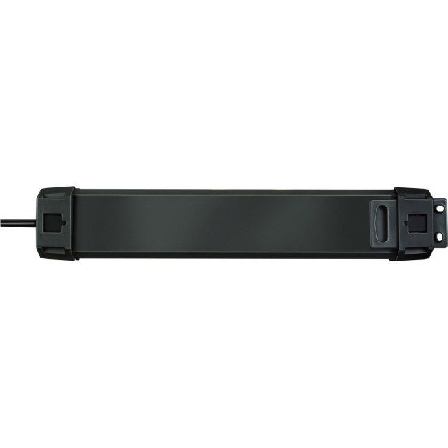 Brennenstuhl 1951160401 power extension 3 m 6 AC outlet(s) Indoor Black