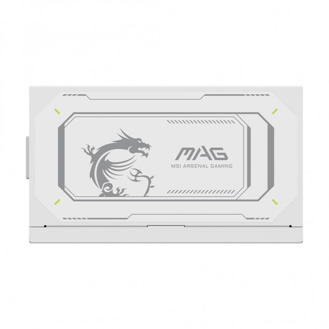 MSI MAG A1000GL PCIE5 WHITE power supply unit 1000 W 24-pin ATX ATX