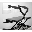 Kensington SmartFit One-Touch Height-Adjustable Dual Monitor Arm Kensington SmartFit One-Touch Height-Adjustable Dual Monitor Arm