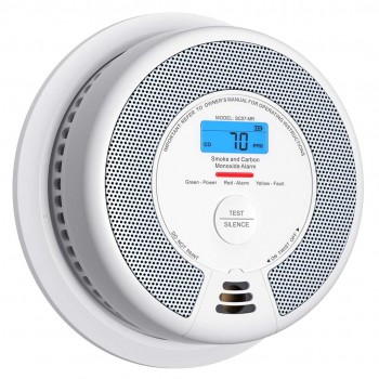 X-Sense SC07-MR smart smoke detector Photoelectrical reflection detector Interconnectable Wireless connection
