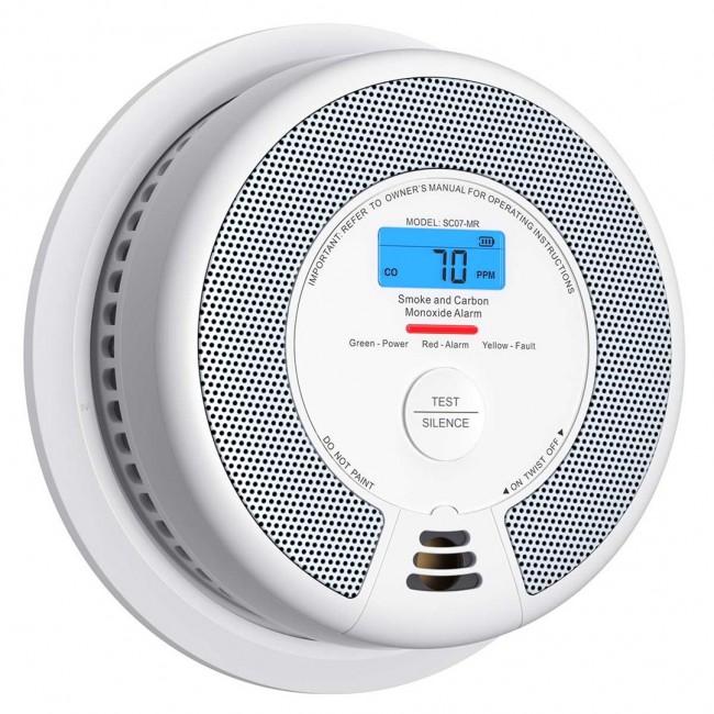 X-Sense SC07-MR smart smoke detector Photoelectrical reflection detector Interconnectable Wireless connection X-Sense SC07-MR smart smoke detector Photoelectrical reflection detector Interconnectable Wireless connection