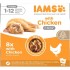IAMS DELIGHTS Kitten in Gravy box wet cat food 8x85g