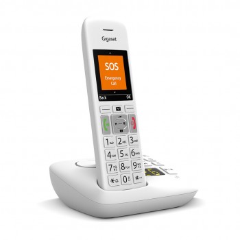 Gigaset E390A DECT telephone Caller ID White
