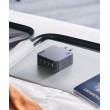 Ugreen Nexode Pro 160W GaN Charger with USB-C Cable Universal Black, Grey AC Fast charging Indoor