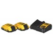 POWER TOOL COMBO KIT DEWALT DCK2062D2T (DCD709+DCF809) 18V 2X2.0AH
