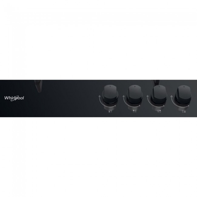 Whirlpool AKT 616/NB hob Black Built-in 60 cm Gas 4 zone(s)