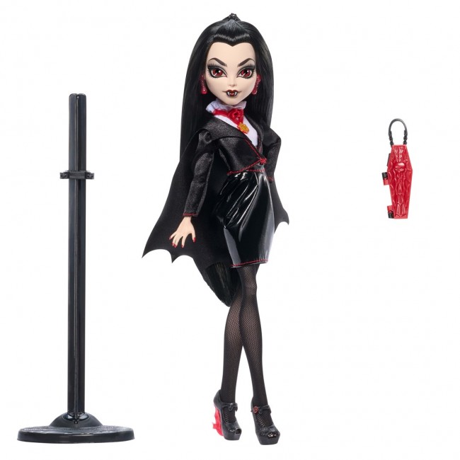 Monster High x Universal Monsters Dracula Collector Doll with Black Dress & Coffin Purse