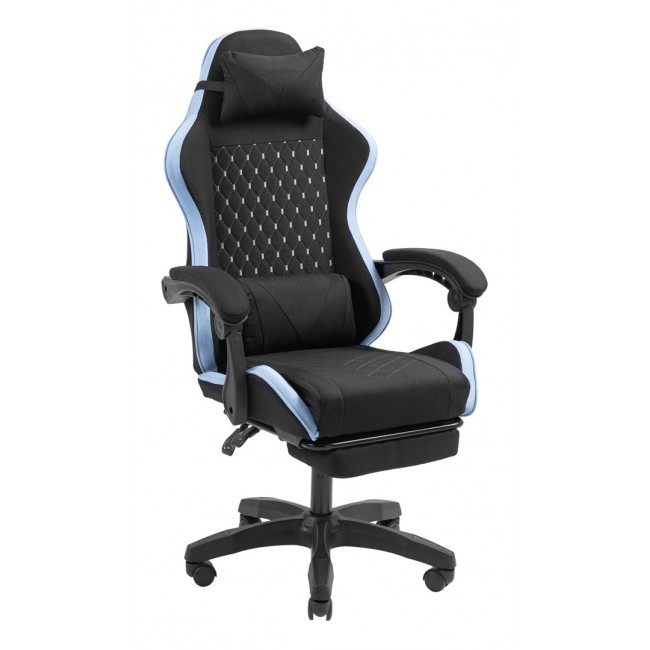 Mars Gaming MGC-X Fabric PC gaming chair Padded seat Black, Blue Mars Gaming MGC-X Fabric PC gaming chair Padded seat Black, Blue
