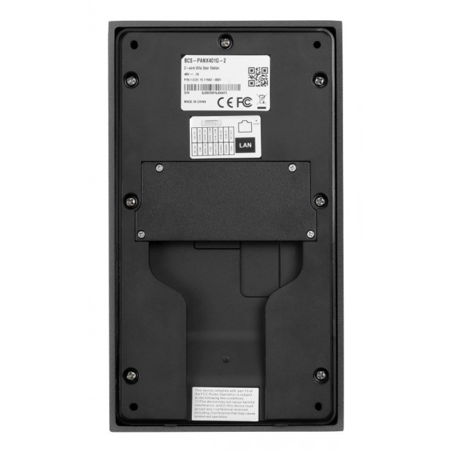 BCS LINE video intercom system Black, Graphite BCS LINE video intercom system Black, Graphite