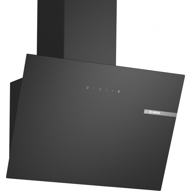 Bosch Serie 2 DWK65DK60 cooker hood Wall-mounted Black 430 m /h A