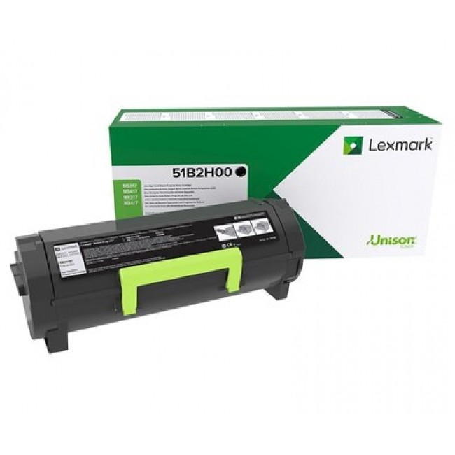 Lexmark - Hojtydende - sort - original